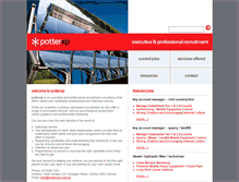 Tablet Screenshot of potterxp.com.au